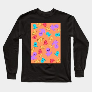 Octopus & Grilled Cheese Long Sleeve T-Shirt